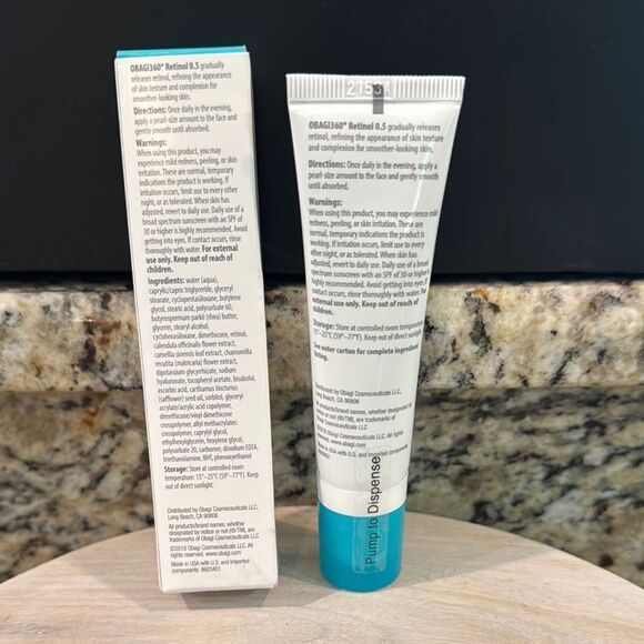 Obagi 360 Retinol 0.5 Cream - White and Teal - Picture 2 of 2